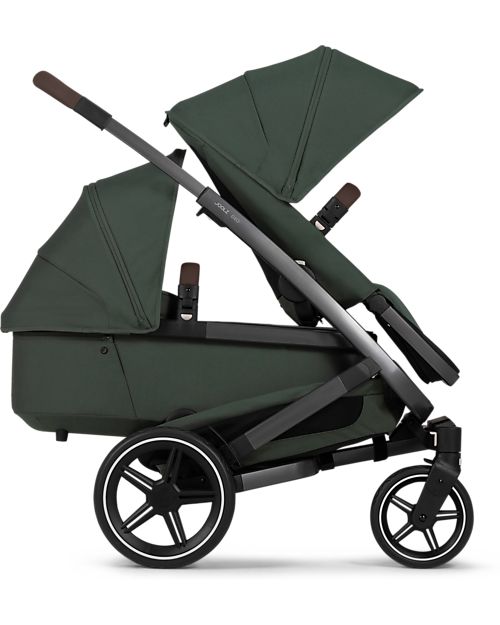 Joolz Geo3 Stroller - Twin - Urban Green Double Pushchairs