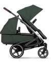 Joolz Geo3 Stroller - Twin - Urban Green Double Pushchairs