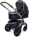 Joolz Geo² Complete Set  Pushchair + Pram, Classic Blue - Eco-Friendly Mono & Duo Double Pushchairs