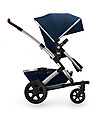 Joolz Geo² Earth Travel System Pushchair and Pram - Parrot blue Trio and Duo Strollers