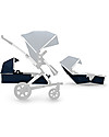 Joolz Geo² Expandable Pushchair Set - Classic Blue Double Pushchairs