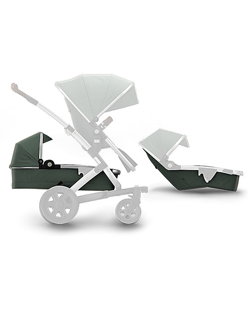 Joolz Geo² Expandable Pushchair Set - Marvellous Green Double Pushchairs