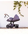 Joolz Hub Earth Light Pram, Hippo Grey Pram Systems