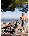 Joolz Hub Earth Light Pram, Hippo Grey Pram Systems