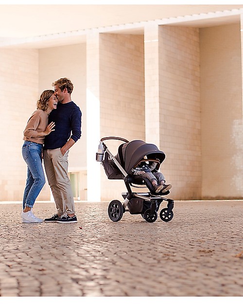 Joolz Hub Earth Trio: Stroller + Light Pram + Car Seat, Hippo Grey Trio and Duo Strollers