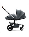 Joolz Hub Earth Trio: Stroller + Light Pram + Car Seat, Hippo Grey Trio and Duo Strollers