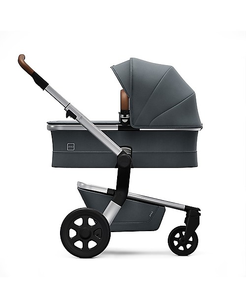 Joolz Hub Earth Trio: Stroller + Pram + Car Seat, Hippo Grey Trio and Duo Strollers