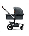 Joolz Hub Earth Trio: Stroller + Pram + Car Seat, Hippo Grey Trio and Duo Strollers