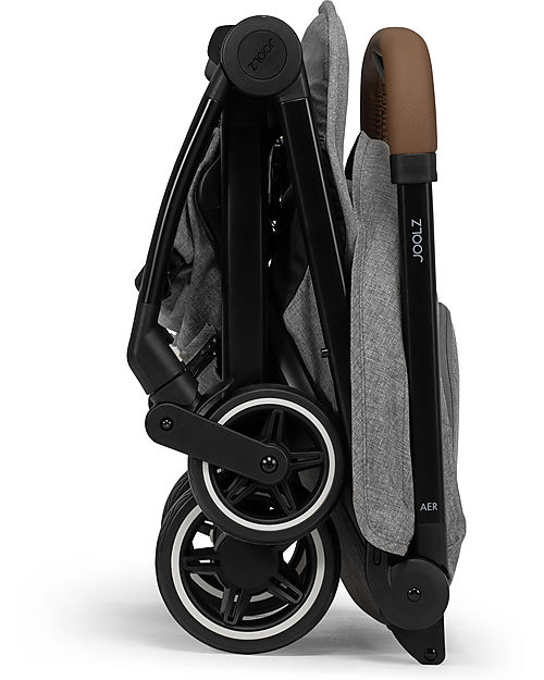 Joolz Joolz Aer+ Stroller - Delightful Gray - Ergonomic Light and Compact Lights Strollers