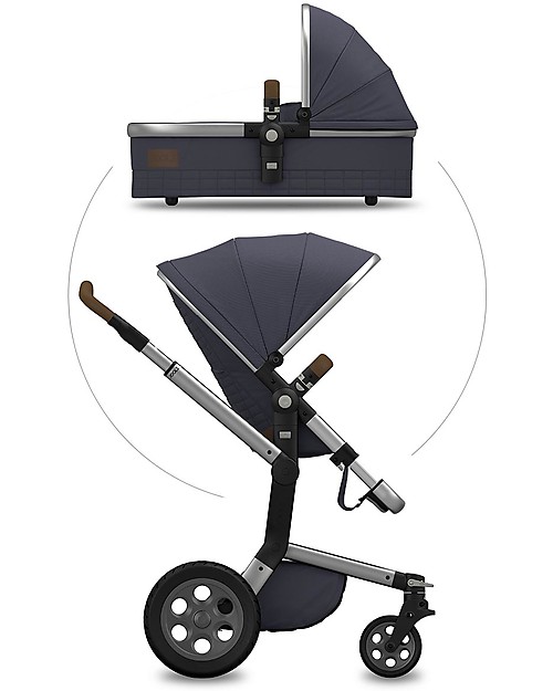 Joolz Joolz Day Quadro Blu Travel System Pram Pushchair FREE Bag unisex bambini