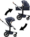 Joolz Joolz Day³ Complete Set, Classic Blue - Eco-Friendly Pram + Pushchair Trio and Duo Strollers