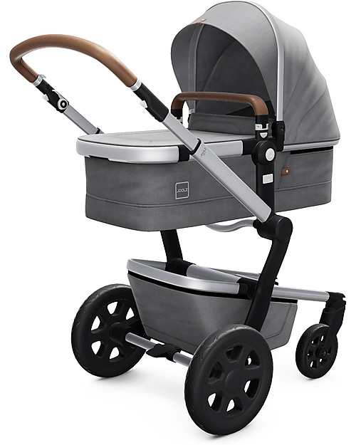 Joolz Joolz Day³ Complete Set, Radiant Grey - Pram + Pushchair Trio and Duo Strollers