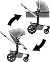 Joolz Joolz Day³ Complete Set, Radiant Grey - Pram + Pushchair Trio and Duo Strollers