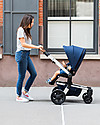Joolz Joolz Hub PushChair with Chassis + Seat, Classic Blue - Eco-Friendly! Trio and Duo Strollers