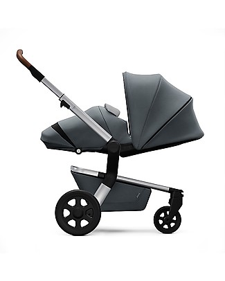 Joolz OUTLET Hub Earth Light Pram, Hippo Grey - Showroom Sample Travel Systems