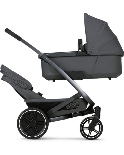 Joolz Stroller Geo3 - Twin - Pure Grey Double Pushchairs