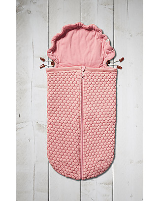 Joolz Summer Sleeping Bag Honeycomb - Nest Pink - 100% Organic Cotton - 0/6 months Sleeping Bags