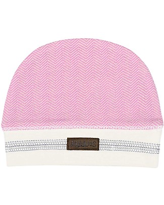 Juddlies Designs Baby Hat Cottage Collection, Pink - 100% Organic Cotton Winter Hats
