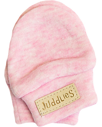Juddlies Designs Baby Mittens Breathe-Eze 0-3 Months, Pink - 100% cotton, breathing and warm! Gloves
