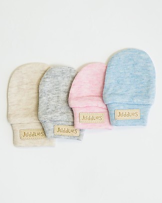 Juddlies Designs Baby Mittens Breathe-Eze 0-3 Months, Pink - 100% cotton, breathing and warm! Gloves