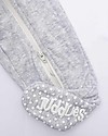 Juddlies Designs Breathe-Eze Babygrow with Non-Slip Feet, Pale Blue - 100% cotton, breathing and warm Pyjamas