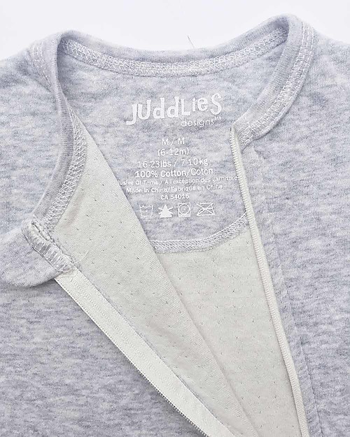 Juddlies Designs Breathe-Eze Babygrow with Non-Slip Feet, Pink - 100% cotton, breathing and warm Babygrows