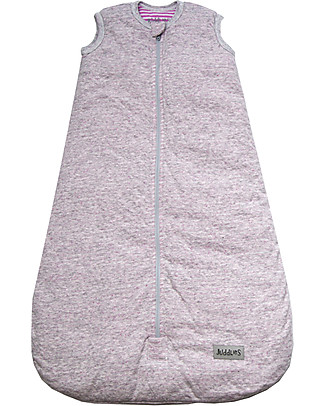 Juddlies Designs Sleeping Bag City Collection, 2.5 Tog, Melange Pink - 100% cotton Warm Sleeping Bags