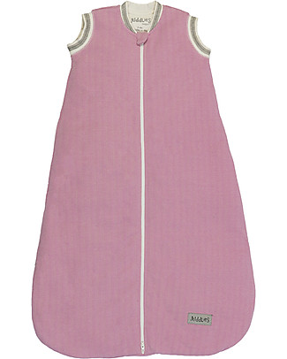 Juddlies Designs Sleeping Bag Cottage Collection, 2.5 Tog, Sunset Pink - 100% cotton Warm Sleeping Bags