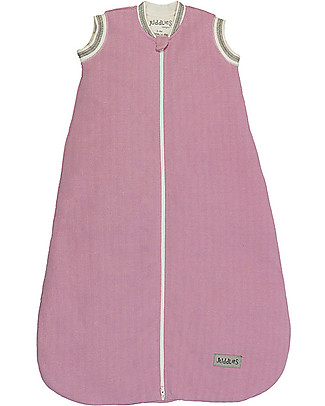 Juddlies Designs Winter Sleeping Bag Cottage Collection - 2.5 Tog - Sunset Pink - 100% Organic Cotton Sleeping Bags