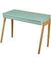 Jungle by Jungle My Great Pupitre, Wooden Desk - Bleached Oak/Celadon green - Ideal from 6 years! Desks