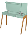 Jungle by Jungle My Great Pupitre, Wooden Desk - Bleached Oak/Celadon green - Ideal from 6 years! Desks