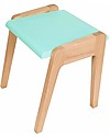 Jungle by Jungle Wooden Stool foMy Little Pupitre Children Desk - Bleached Oak/Mint - Ideal from 3 to 6 years! Stools