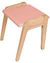 Jungle by Jungle Wooden Stool foMy Little Pupitre Children Desk - Bleached Oak/Old Pink - Ideal from 3 to 6 years! Stools