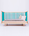 Kalon Studios Caravan Crib Blue - Converts to Junior Bed 0-6 years Cots and Cotbeds
