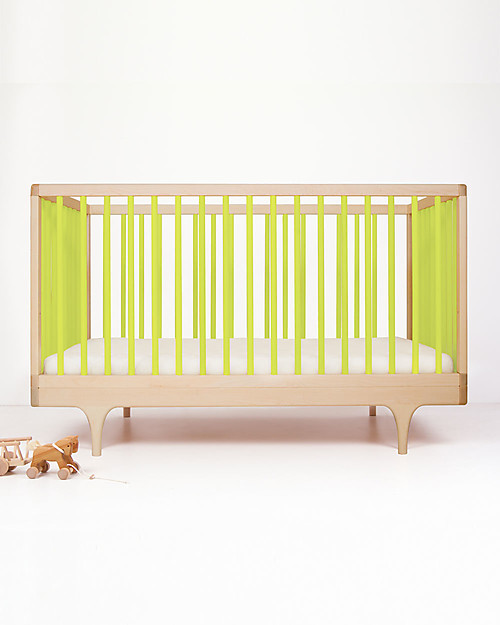 Kalon Studios Caravan Crib Lime Green Converts to Junior Bed 0 6 Years unisex bambini