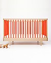 Kalon Studios Caravan Crib Red - Converts to Junior Bed 0-6 Years Cots and Cotbeds