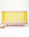 Kalon Studios Caravan Crib Yellow - Converts to Junior Bed 0-6 Years Cots and Cotbeds
