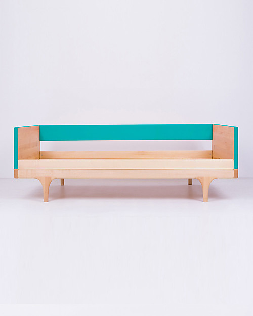 Kalon Studios Caravan Divan Junior Bed - Blue Single Bed