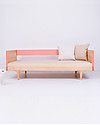 Kalon Studios Caravan Divan Junior Bed - Pink Single Bed