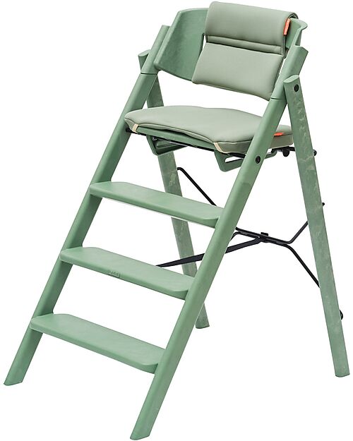 KAOS KLAPP 5-Point Belt Set + Cushion for Convertible Chair - Green Accessories for High Chairs