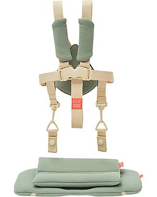 KAOS KLAPP 5-Point Belt Set + Cushion for Evolutionary Chair - Green Accessories for High Chairs