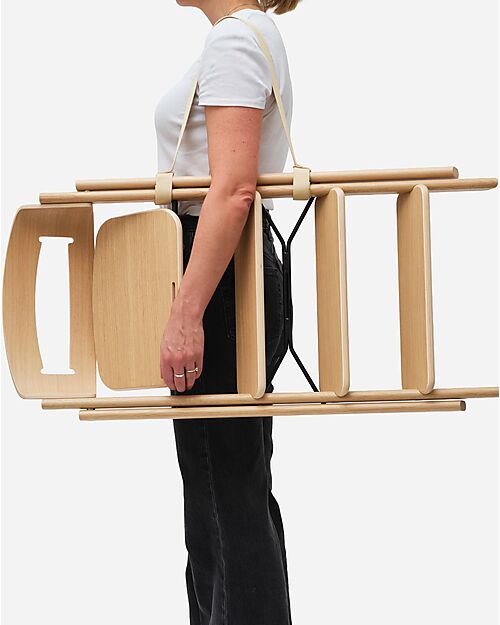 KAOS KLAPP Evolutionary Chair Carrying Strap - Sand - With Carrying Bag Accessories for High Chairs