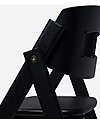 KAOS KLAPP High Chair - Black - Foldable Space-Saving - Oak Wood High Chairs