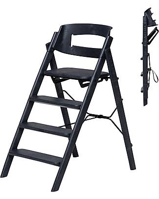 KAOS KLAPP High Chair - Charcoal Black - 100% Recycled Materials High Chairs