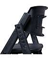 KAOS KLAPP High Chair - Charcoal Black - Foldable Space-Saving - 100% Recycled Materials High Chairs
