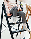 KAOS KLAPP High Chair - Charcoal Black - Foldable Space-Saving - 100% Recycled Materials High Chairs