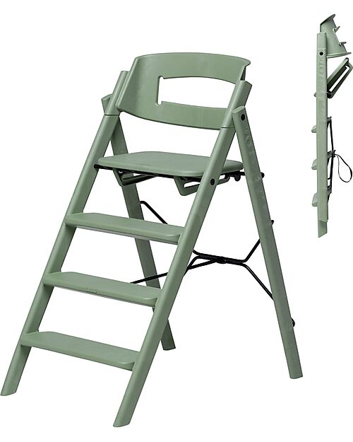 KAOS KLAPP High Chair - Mineral Green - 100% Recycled Materials High Chairs