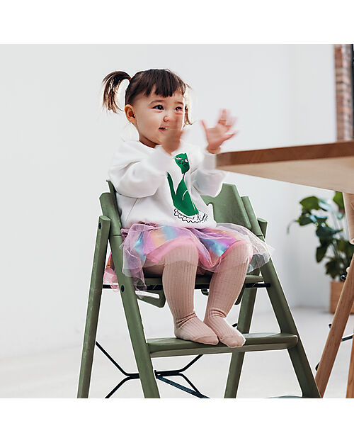 KAOS KLAPP High Chair - Mineral Green - 100% Recycled Materials High Chairs