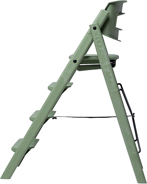 KAOS KLAPP High Chair - Mineral Green - Foldable Space-Saving - 100% Recycled Materials High Chairs