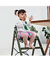 KAOS KLAPP High Chair - Mineral Green - Foldable Space-Saving - 100% Recycled Materials High Chairs